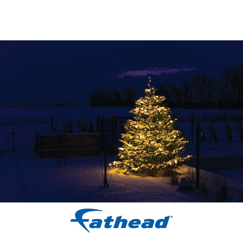 Christmas:  Lonely Tree Poster        –   Removable     Adhesive Decal