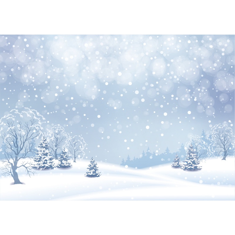 Christmas:  Winter Poster        –   Removable     Adhesive Decal