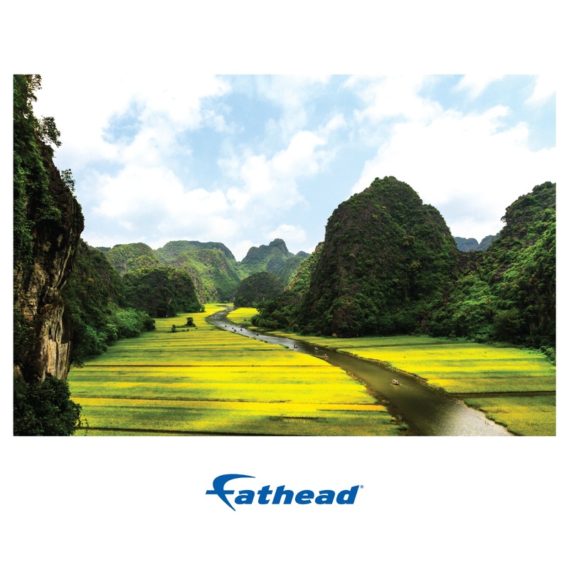 Generic Scenery: River Poster        –   Removable     Adhesive Decal