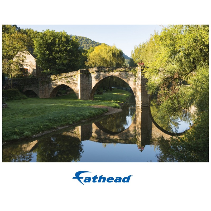 Generic Scenery: The Bridge Realistic Poster        –   Removable     Adhesive Decal