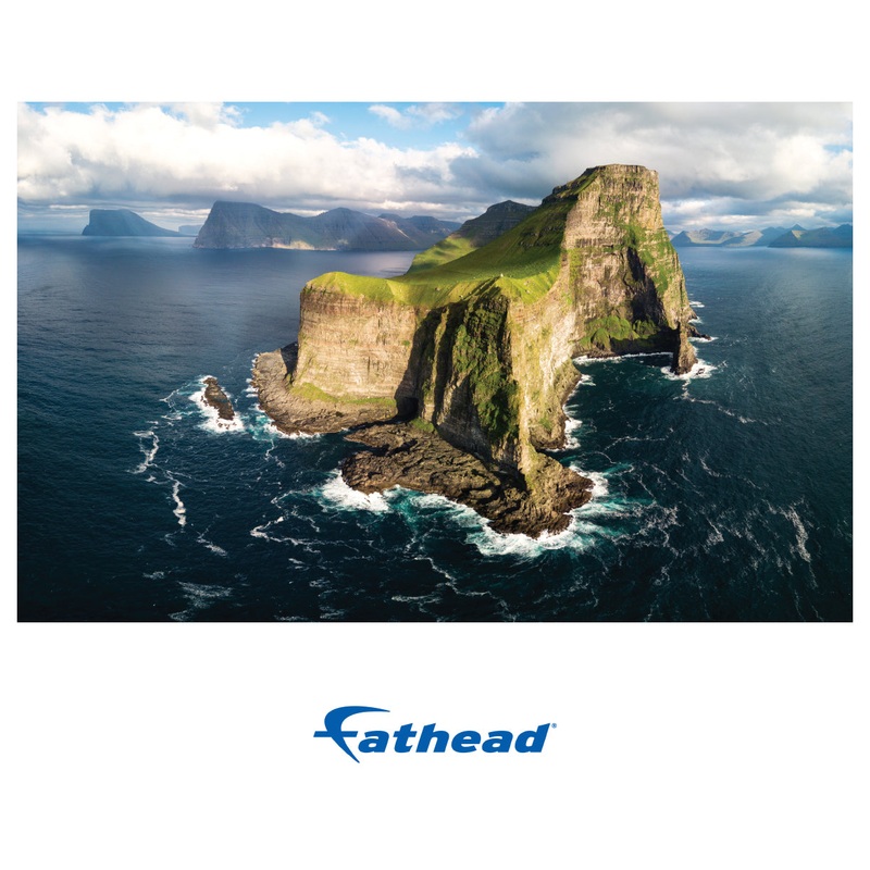 Generic Scenery: Waves Realistic Poster        –   Removable     Adhesive Decal