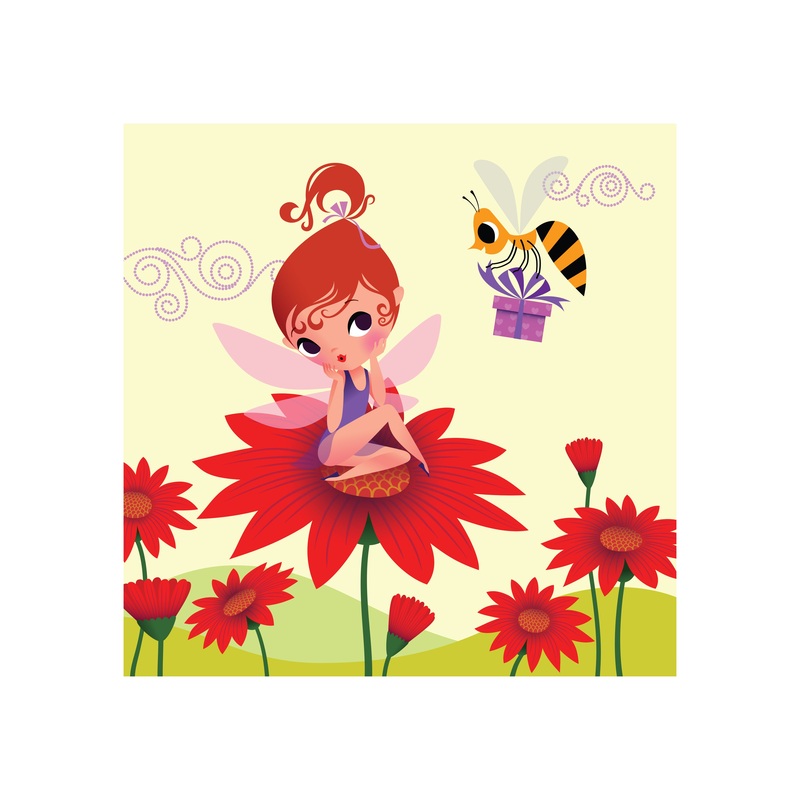 Nursery:  Bee Mural        –   Removable Wall   Adhesive Decal