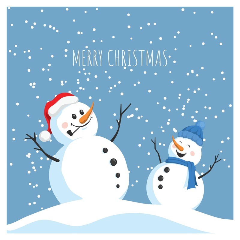 Seasons Decor: Winter Snowman Mural        –   Removable     Adhesive Decal