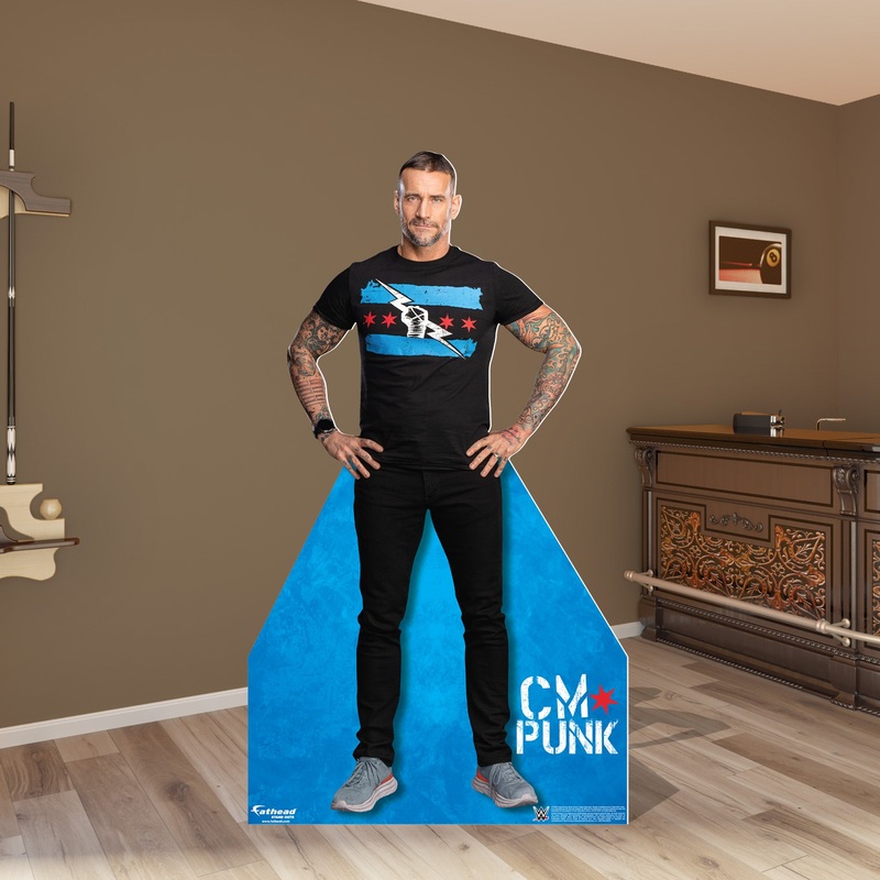 CM Punk – Life-Size Stand Out – Official WWE – Foam Core Cutout