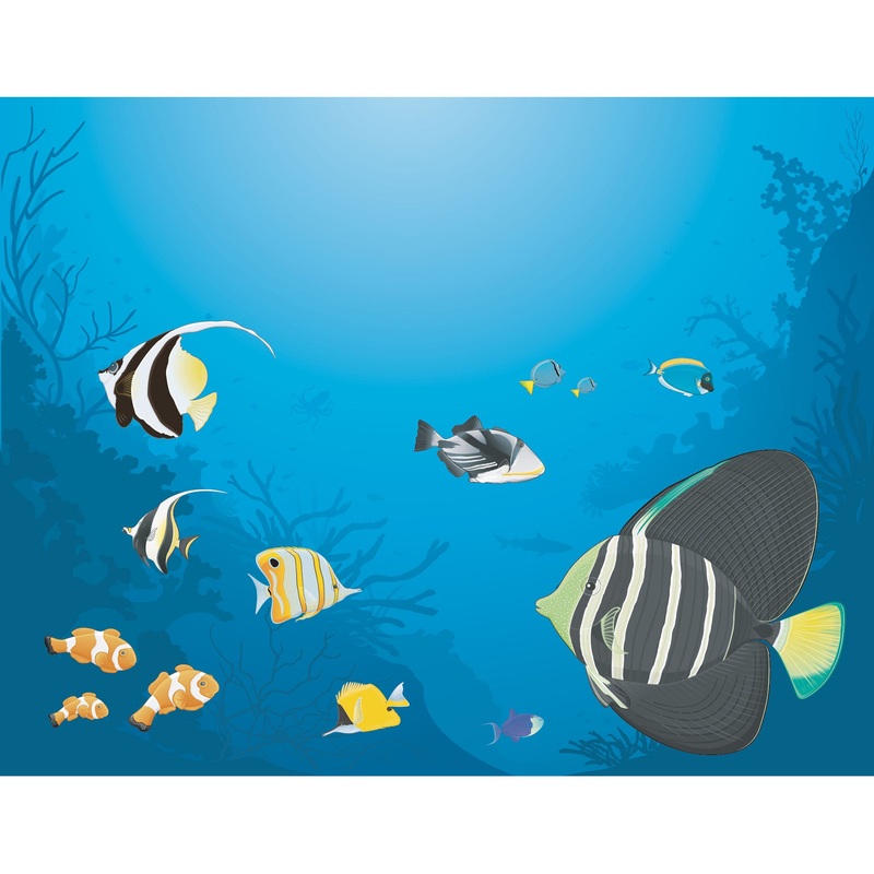 Nursery:  Quiet Mural        –   Removable Wall   Adhesive Decal