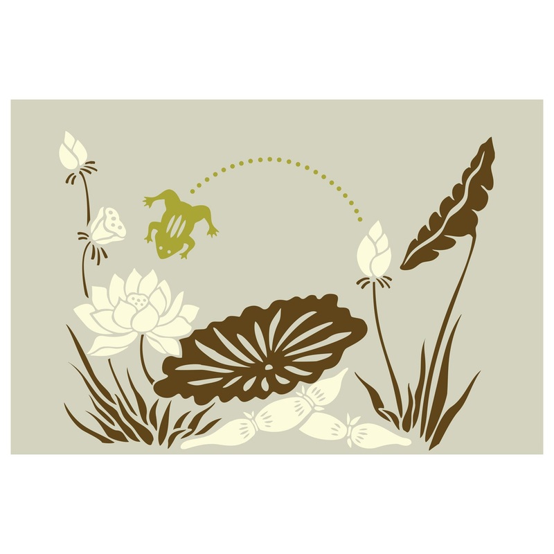Seasons Decor: Seasons Decor Spring Nature Mural        –   Removable Wall   Adhesive Decal