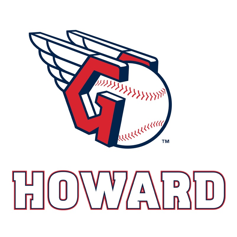 Cleveland Guardians – Stacked Logo – With Personalized Name – White Text – Official MLB – Vinyl Transfer Decal