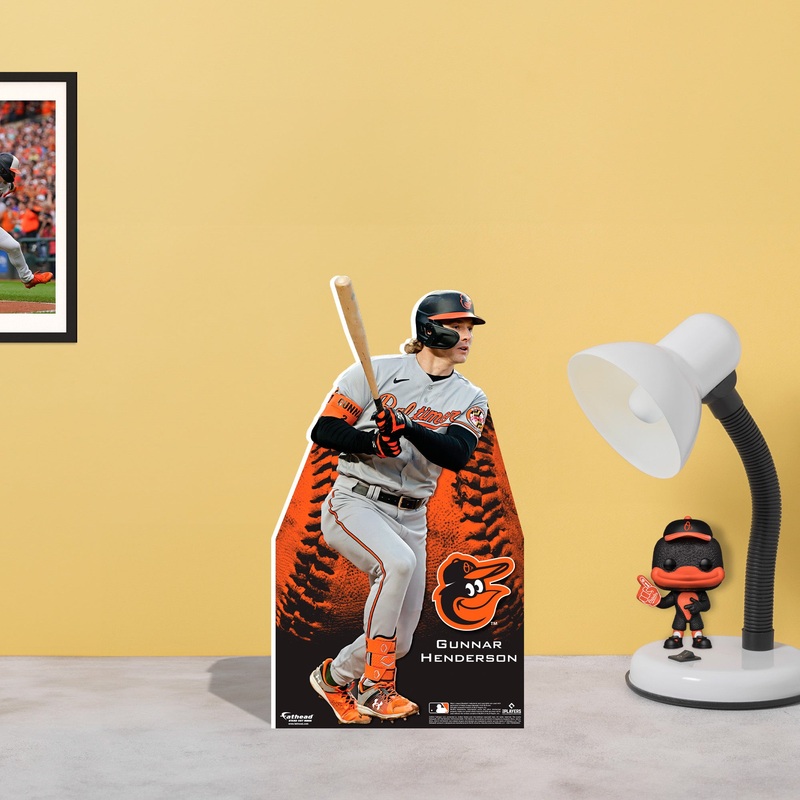 Gunnar Henderson – Mini Stand Out – Official MLB – Baltimore Orioles – Cardstock Cutout