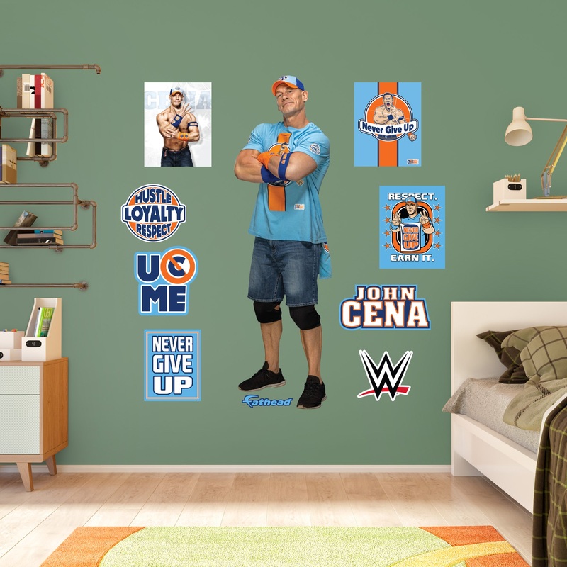 John Cena – RealBig Collection – Official WWE – Reusable Vinyl Wall Decals #3