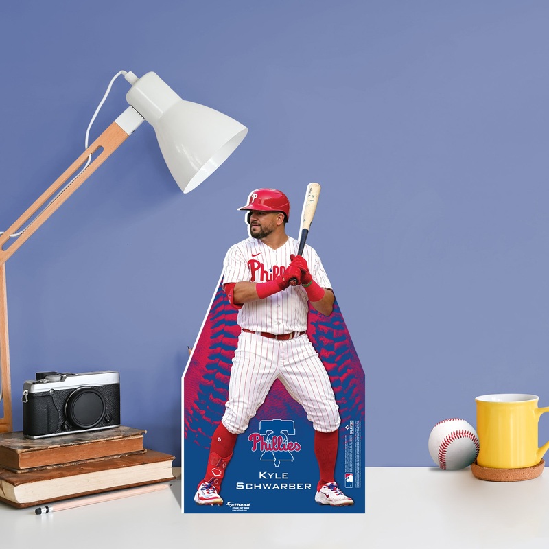 Kyle Schwarber – Mini Stand Out – Official MLB – Philadelphia Phillies – Cardstock Cutout