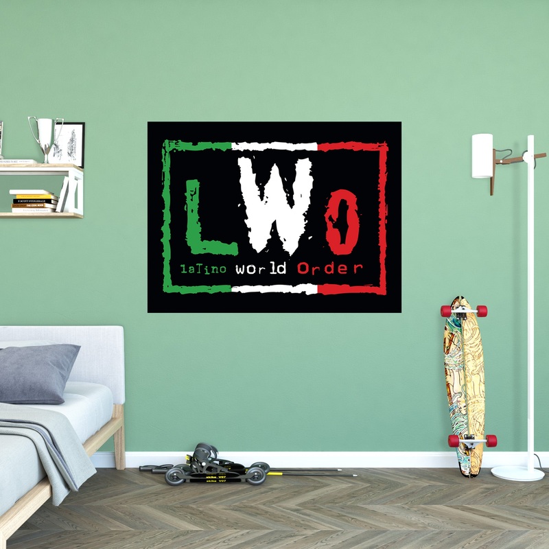 LWO 2023 – Peel & Stick Poster – Official WWE – Reusable Vinyl Wall Decal