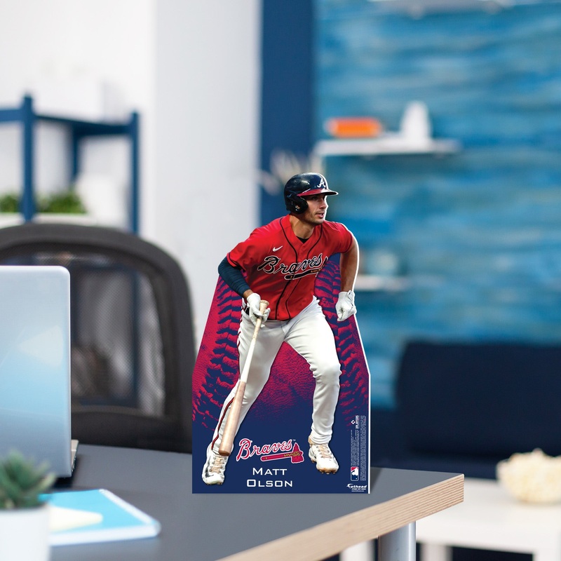 Matt Olson – Mini Stand Out – Official MLB – Atlanta Braves – Cardstock Cutout