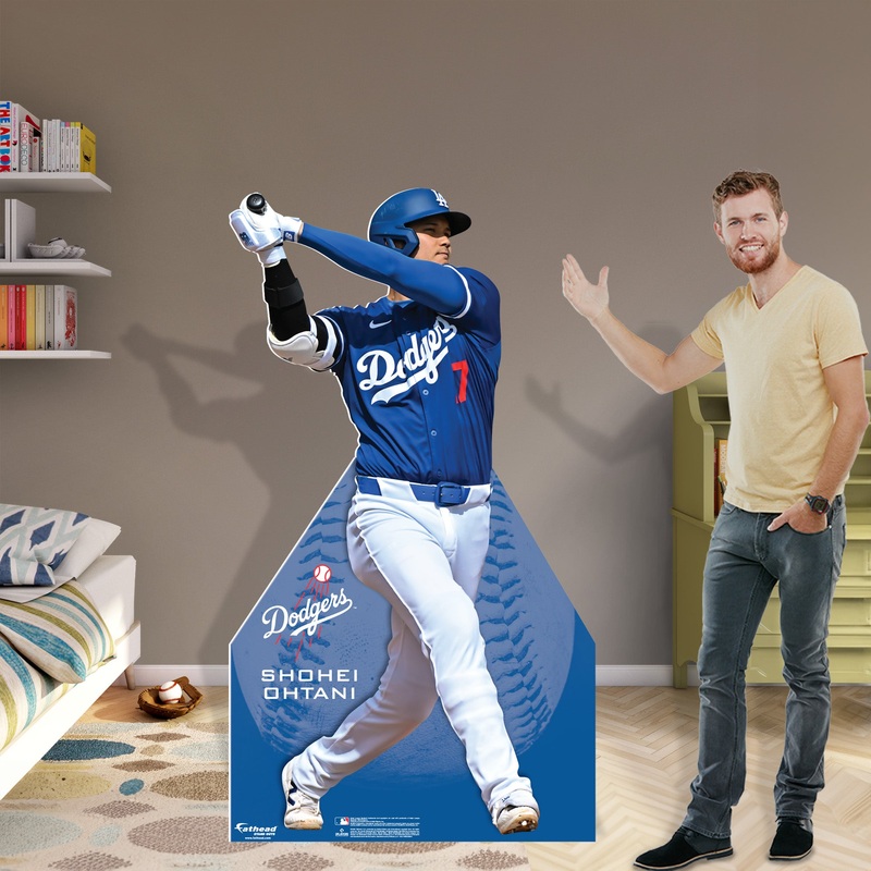 Shohei Ohtani – Life-Size Stand Out – Official MLB – Los Angeles Dodgers – Foam Core Cutout