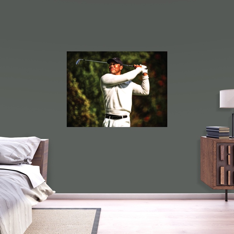 Tiger Woods – Peel & Stick Poster – Reusable Vinyl Wall Decal