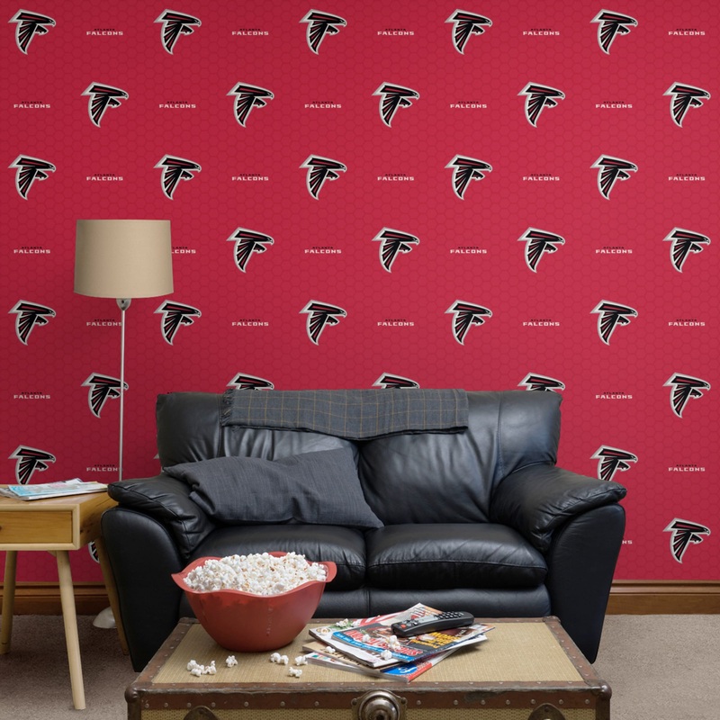Atlanta Falcons – Peel & Stick Wallpaper – Official NFL – Reusable Vinyl Wall Decals #2