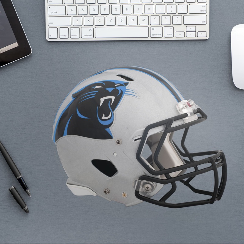Carolina Panthers – RealBig Helmet Collection – Official NFL – Reusable Vinyl Wall Decals #1