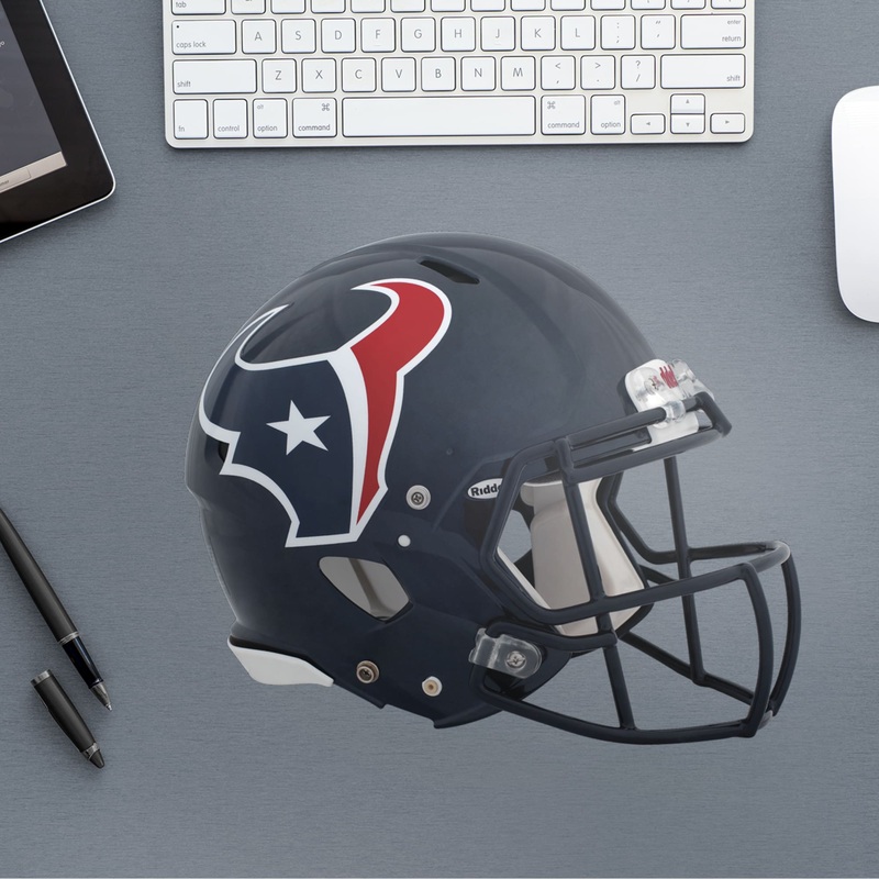 Houston Texans – RealBig Helmet Collection – Official NFL – Reusable Vinyl Wall Decals #1