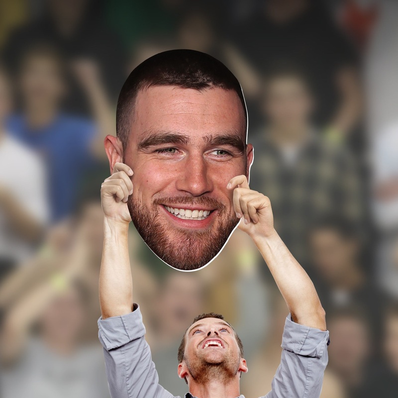 Travis Kelce – Big Head – Official NFL – Foam Core Cutout