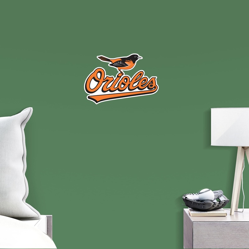 Baltimore Orioles – RealBig Logo Collection – Official MLB – Reusable Vinyl Wall Decals #2