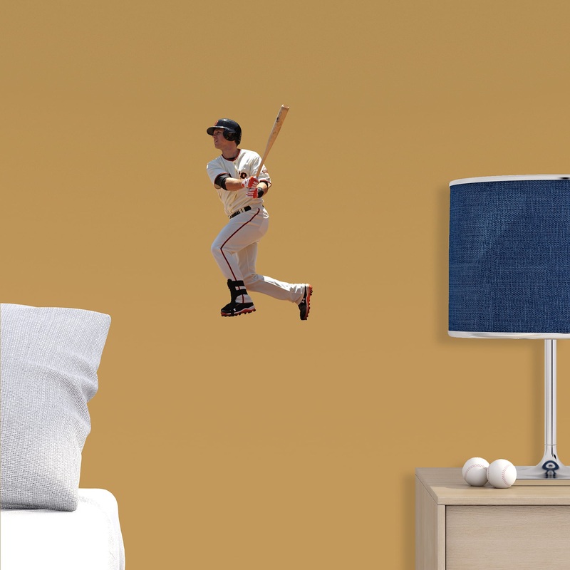 Buster Posey – RealBig Collection – Official MLB – San Francisco Giants – Reusable Vinyl Wall Decals #1
