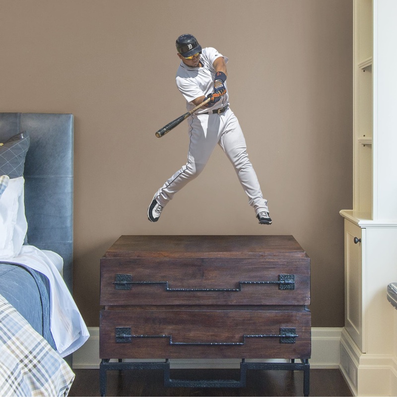 Miguel Cabrera – RealBig Collection – Official MLB – Detroit Tigers – Reusable Vinyl Wall Decals #1