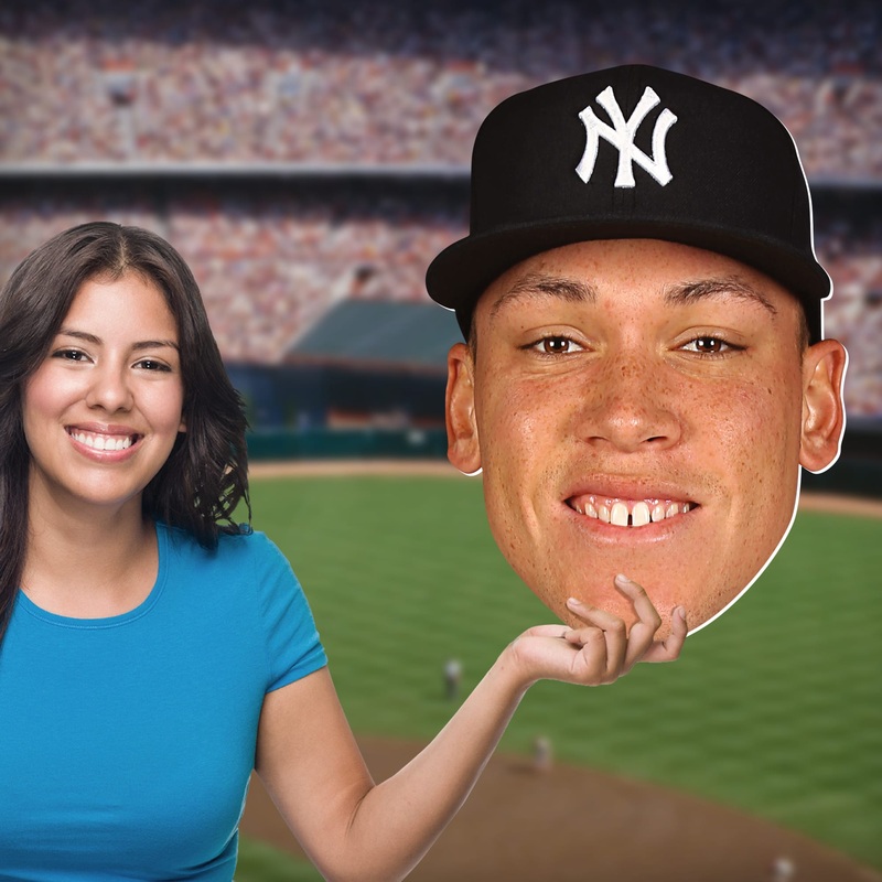 Aaron Judge – Big Head – Official MLB – New York Yankees – Foam Core Cutout