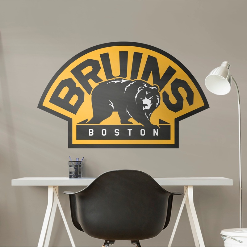 Boston Bruins – RealBig Alternate Logo Collection – Official NHL – Reusable Vinyl Wall Decals