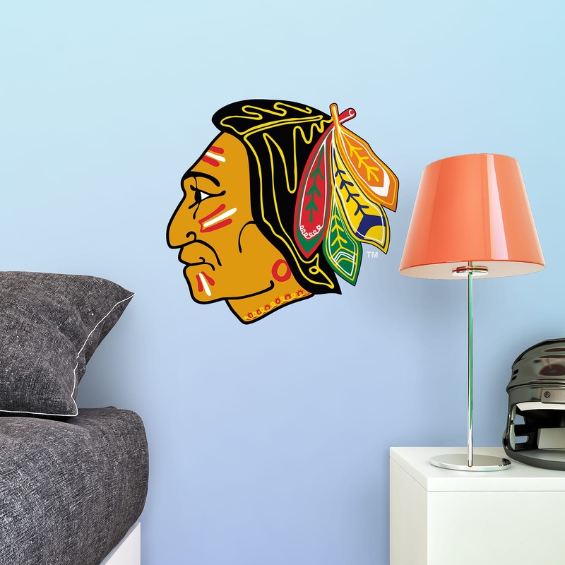 Chicago Blackhawks – RealBig 2017 Winter Classic Logo Collection – Official NHL – Reusable Vinyl Wall Decals