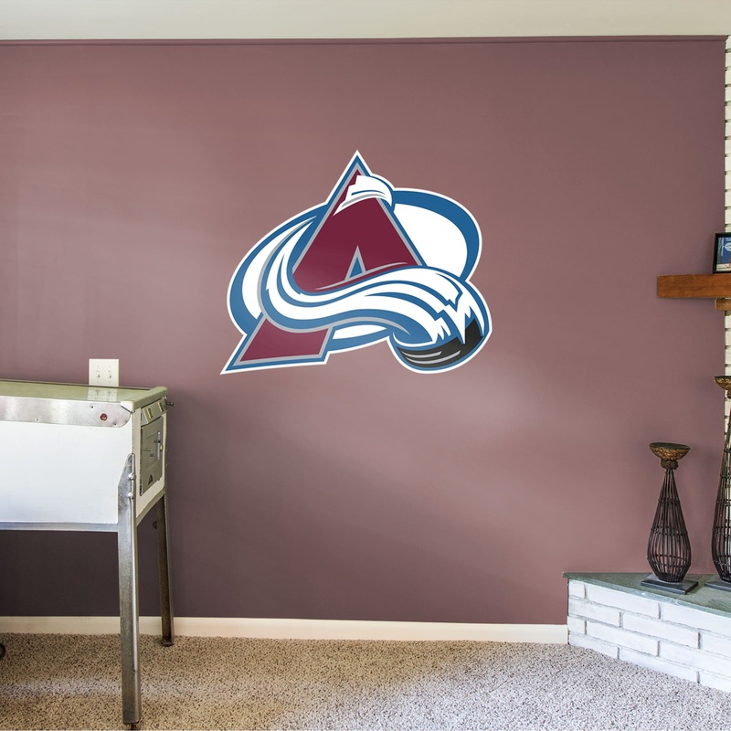 Colorado Avalanche – RealBig Logo Collection – Official NHL – Reusable Vinyl Wall Decals