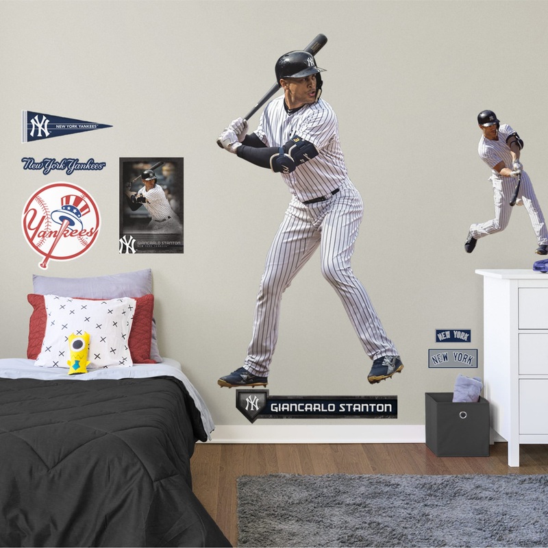 Giancarlo Stanton – RealBig Collection – Official MLB – New York Yankees – Reusable Vinyl Wall Decals #2
