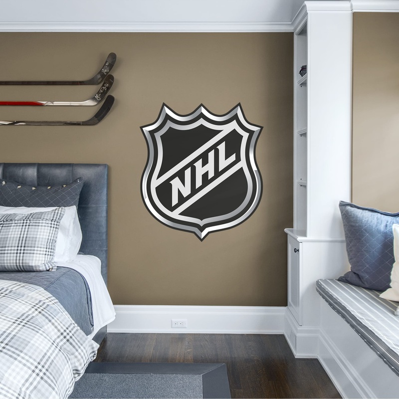 NHL – RealBig Logo Collection – Official NHL – Reusable Vinyl Wall Decals