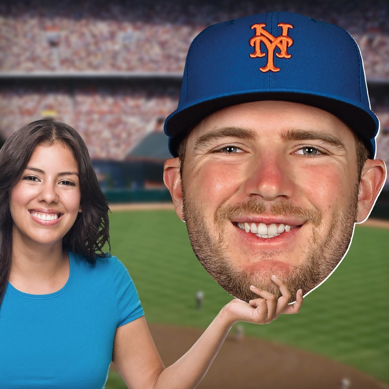 Pete Alonso – Big Head – Official MLB – New York Mets – Foam Core Cutout
