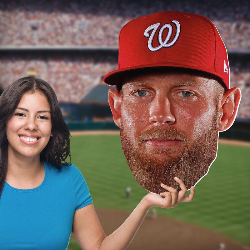 Stephen Strasburg – Big Head – Official MLB – Washington Nationals – Foam Core Cutout