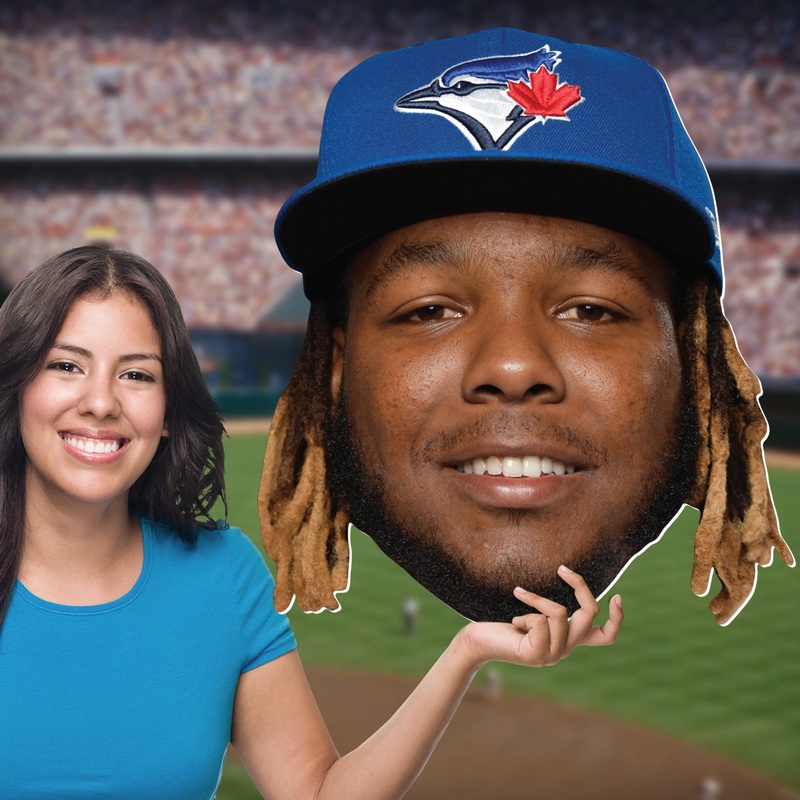 Vladimir Guerrero Jr. – Big Head – Official MLB – Toronto Blue Jays – Foam Core Cutout