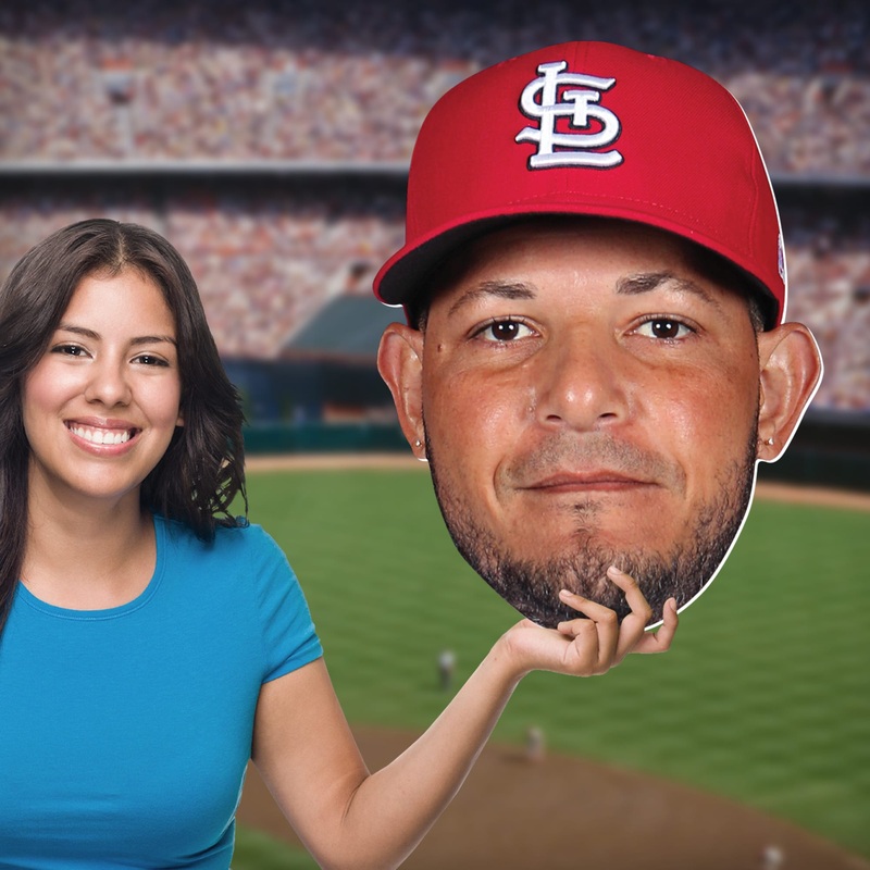 Yadier Molina – Big Head – Official MLB – St. Louis Cardinals – Foam Core Cutout