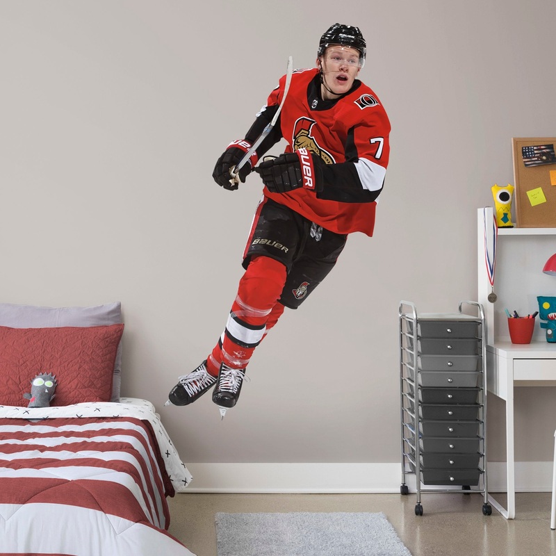 Brady Tkachuk – RealBig Collection – Official NHL – Ottawa Senators – Reusable Vinyl Wall Decals #1