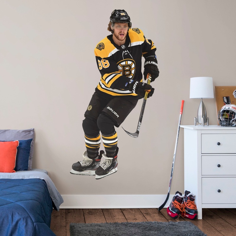 David Pastrk – RealBig Collection – Official NHL – Boston Bruins – Reusable Vinyl Wall Decals #1