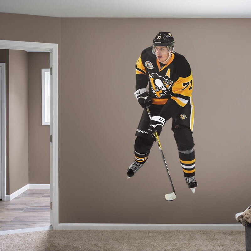Evgeni Malkin – RealBig Collection – Official NHL – Pittsburgh Penguins – Reusable Vinyl Wall Decals