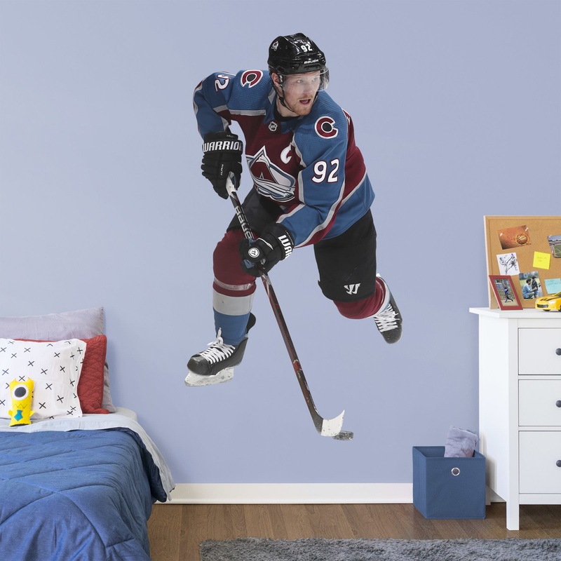 Gabriel Landeskog – RealBig Collection – Official NHL – Colorado Avalanche – Reusable Vinyl Wall Decals