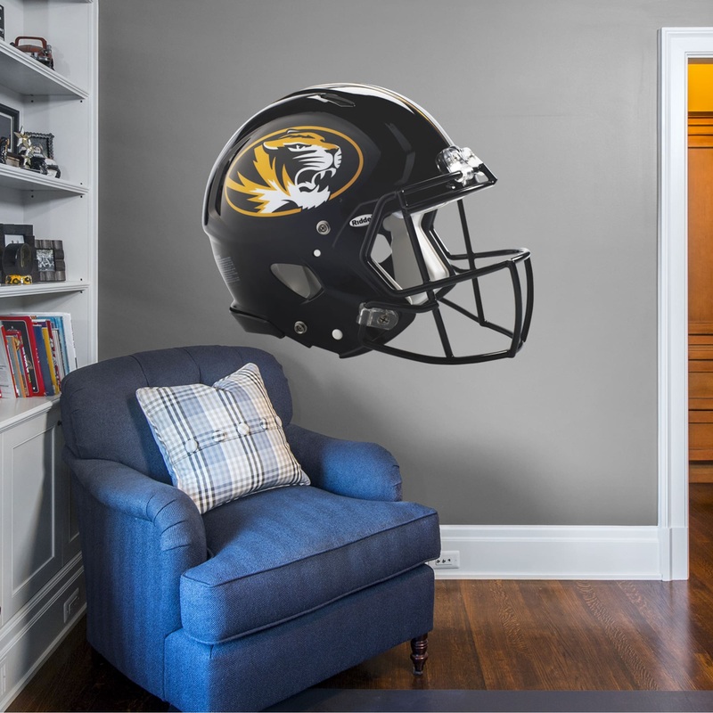 Missouri Tigers – RealBig Helmet Collection – Official NCAA – Reusable Vinyl Wall Decals