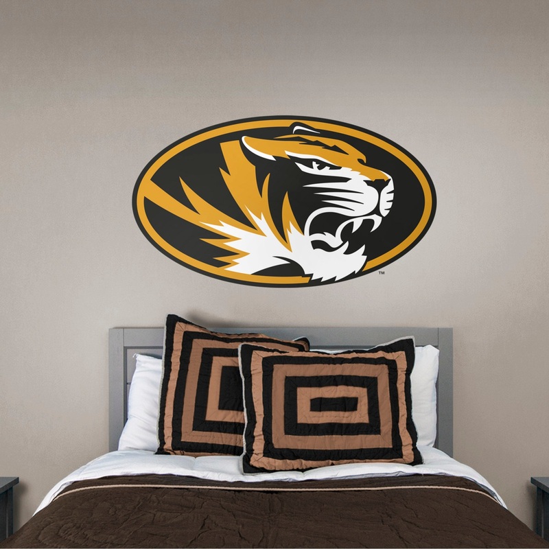 Missouri Tigers – RealBig Logo Collection – Official NCAA – Reusable Vinyl Wall Decals