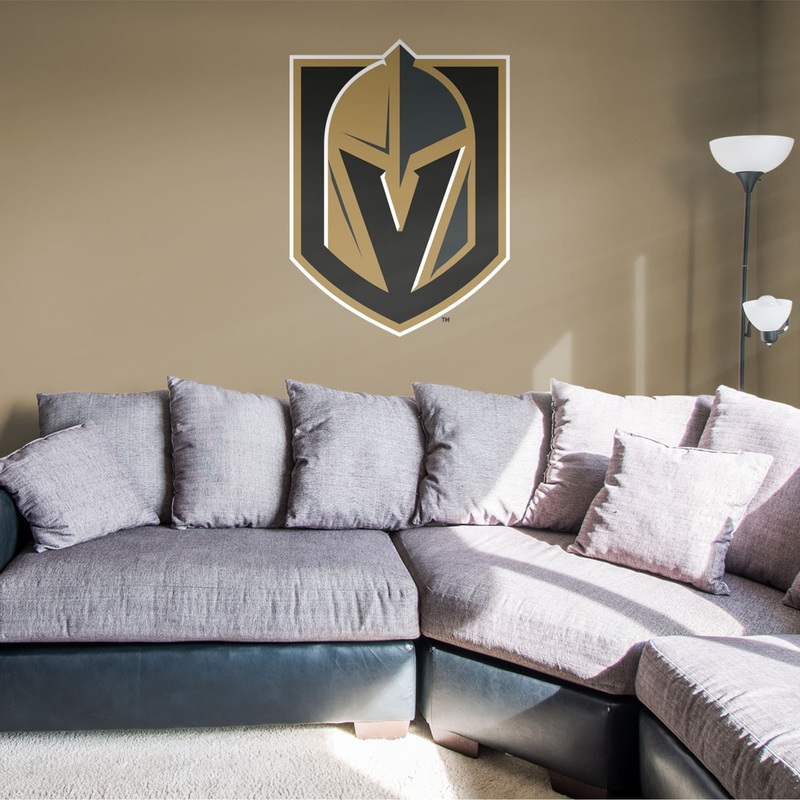 Vegas Golden Knights – RealBig Logo Collection – Official NHL – Reusable Vinyl Wall Decals