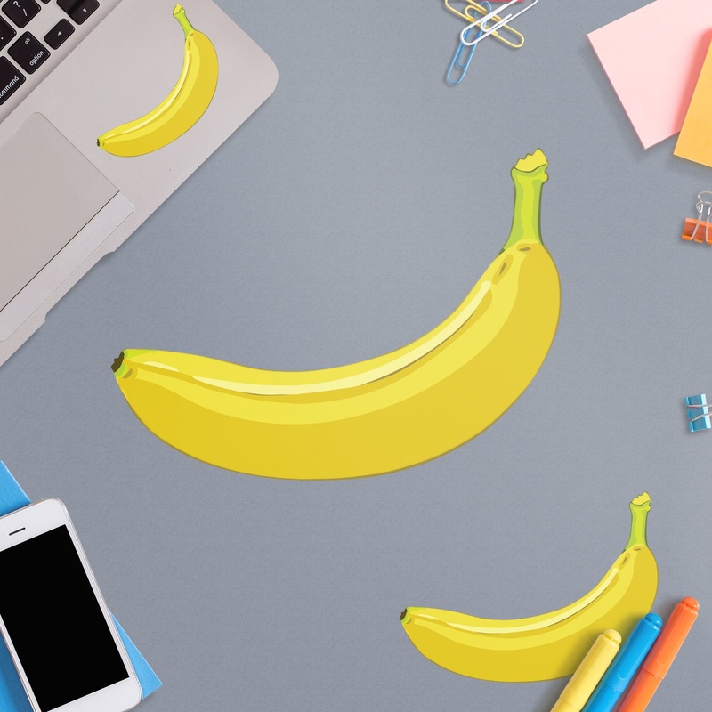 Banana: Illustrated Collecton – Removable Vinyl Decals