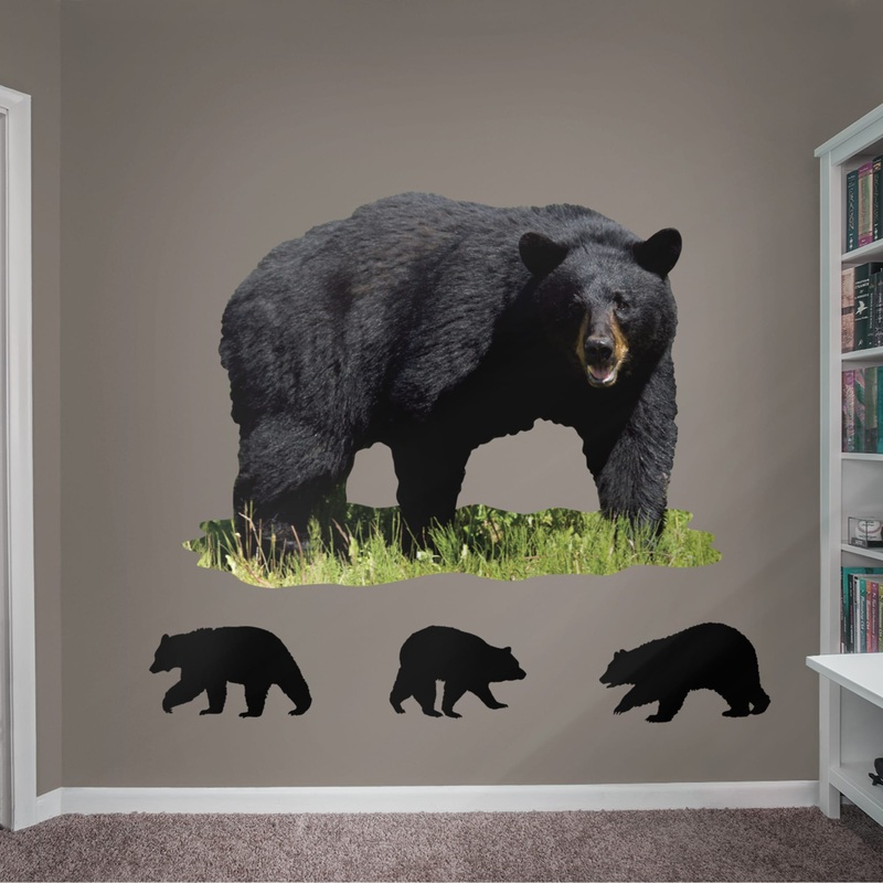 Black Bear – Removable Vinyl Decal