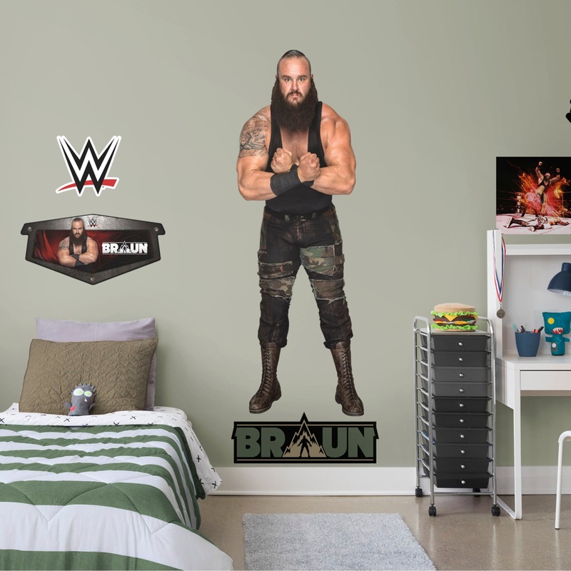 Braun Strowman – RealBig Collection – Official WWE – Reusable Vinyl Wall Decals #1