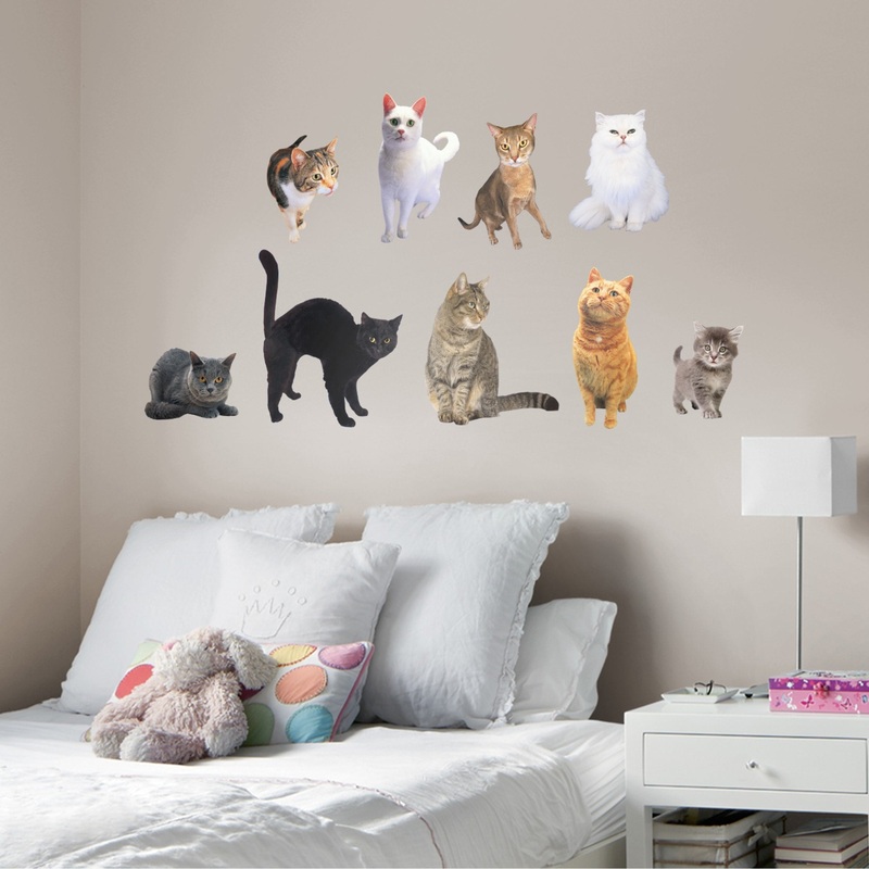 Cats Collection – Removable Vinyl Decals