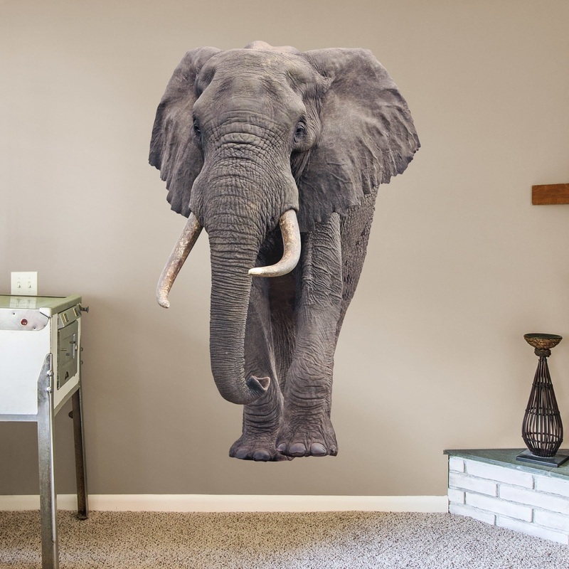 Elephant – Removable Vinyl Decal
