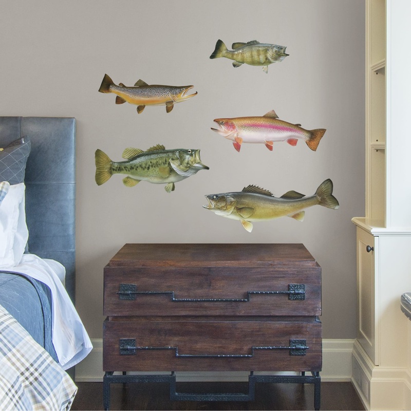 Game Fish Collection – Removable Vinyl Decals