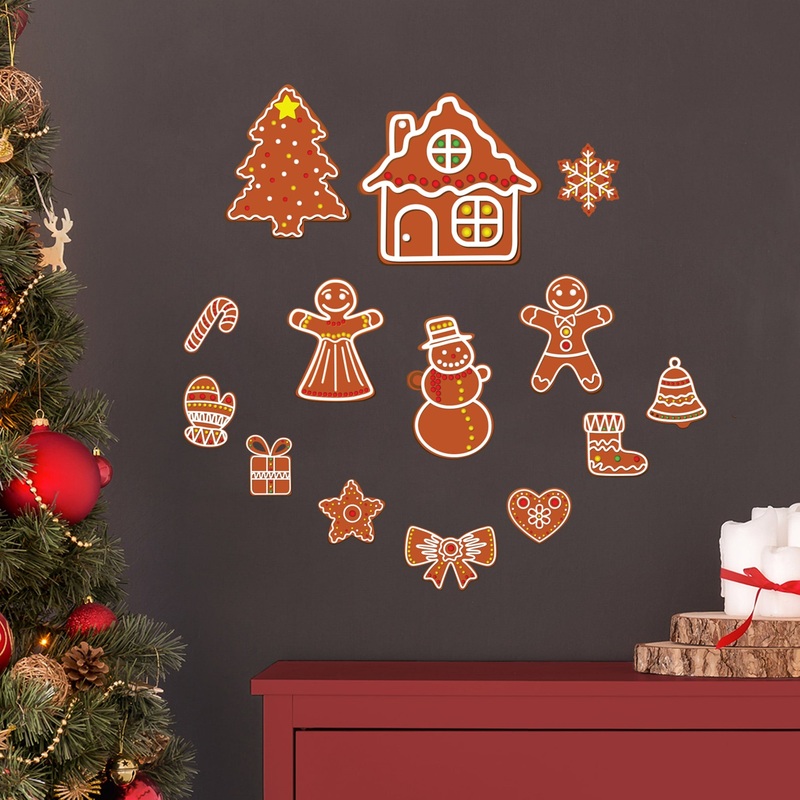 Gingerbread Collection – Removable Vinyl Decal