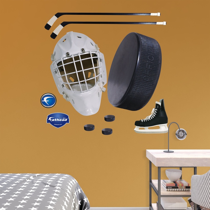 Hockey: Assorted Graphics – Removable Vinyl Decal